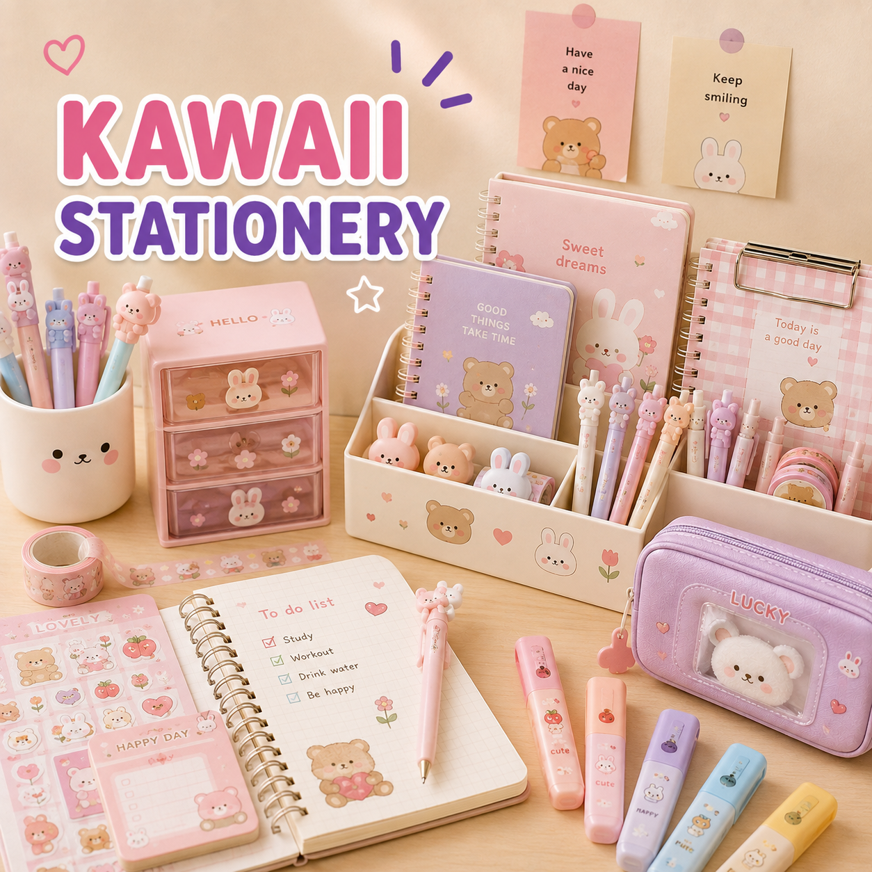 Kawaii Stationery