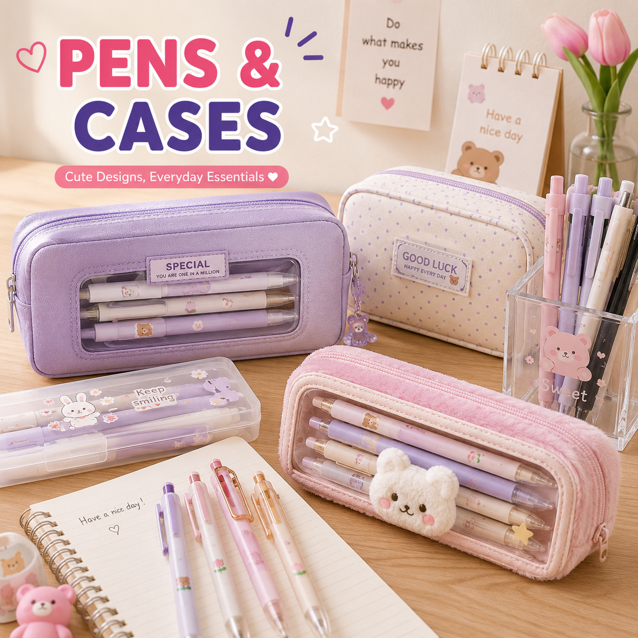 Pens & Cases