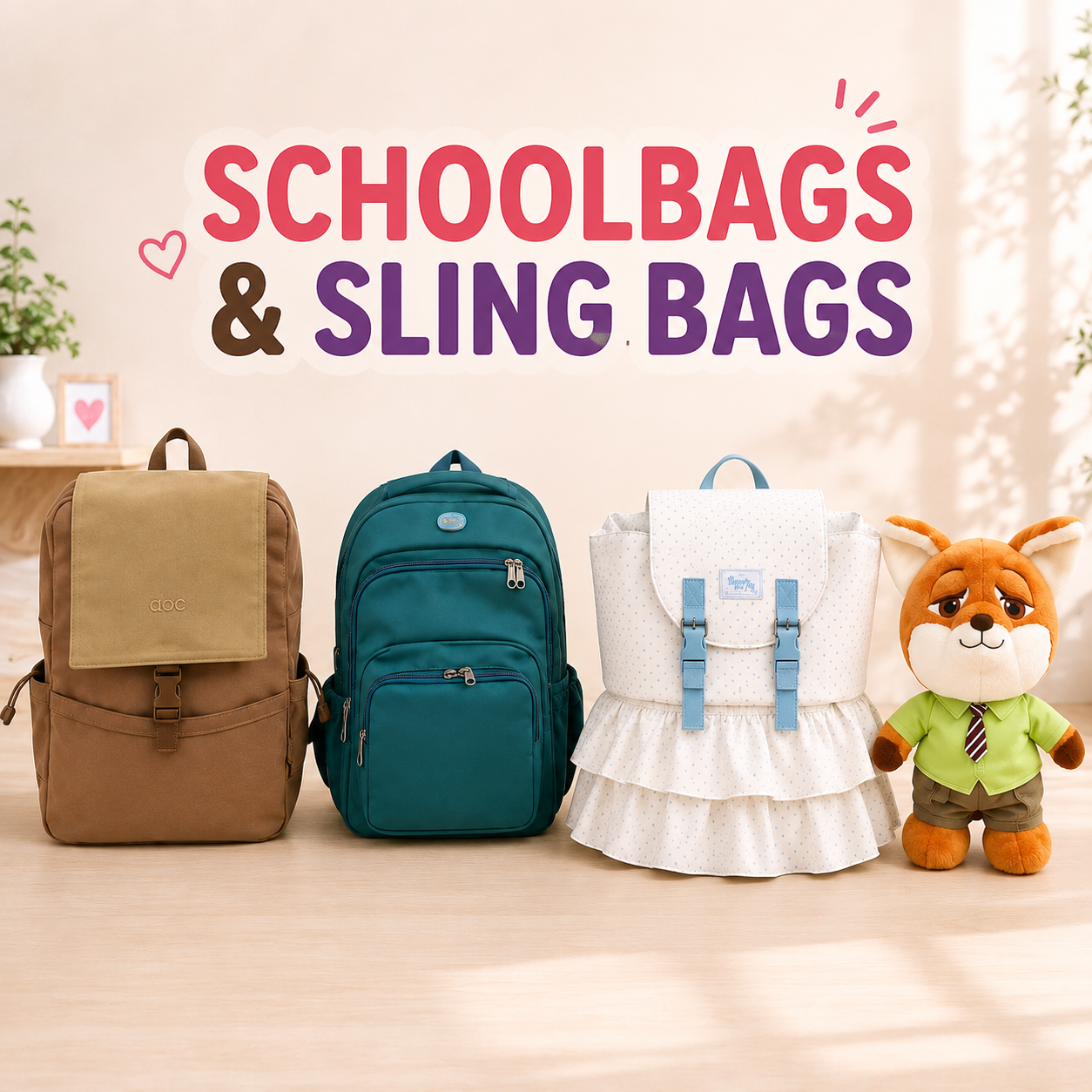 Sling & School Bags