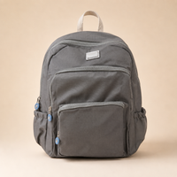 Teal Multi-Pocket Casual Backpack