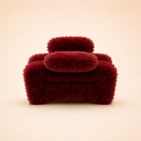 Cloud Sofa Hair Claw Clip
