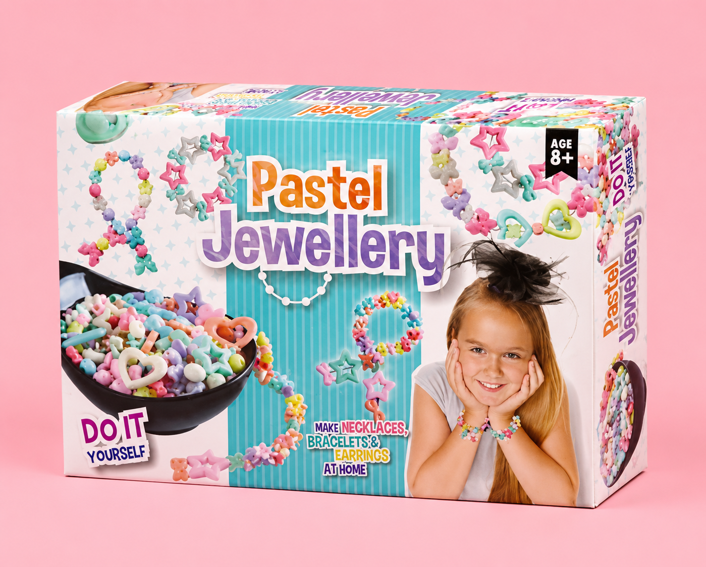 15 Pastel Jewellery DIY Craft Kit for Kids