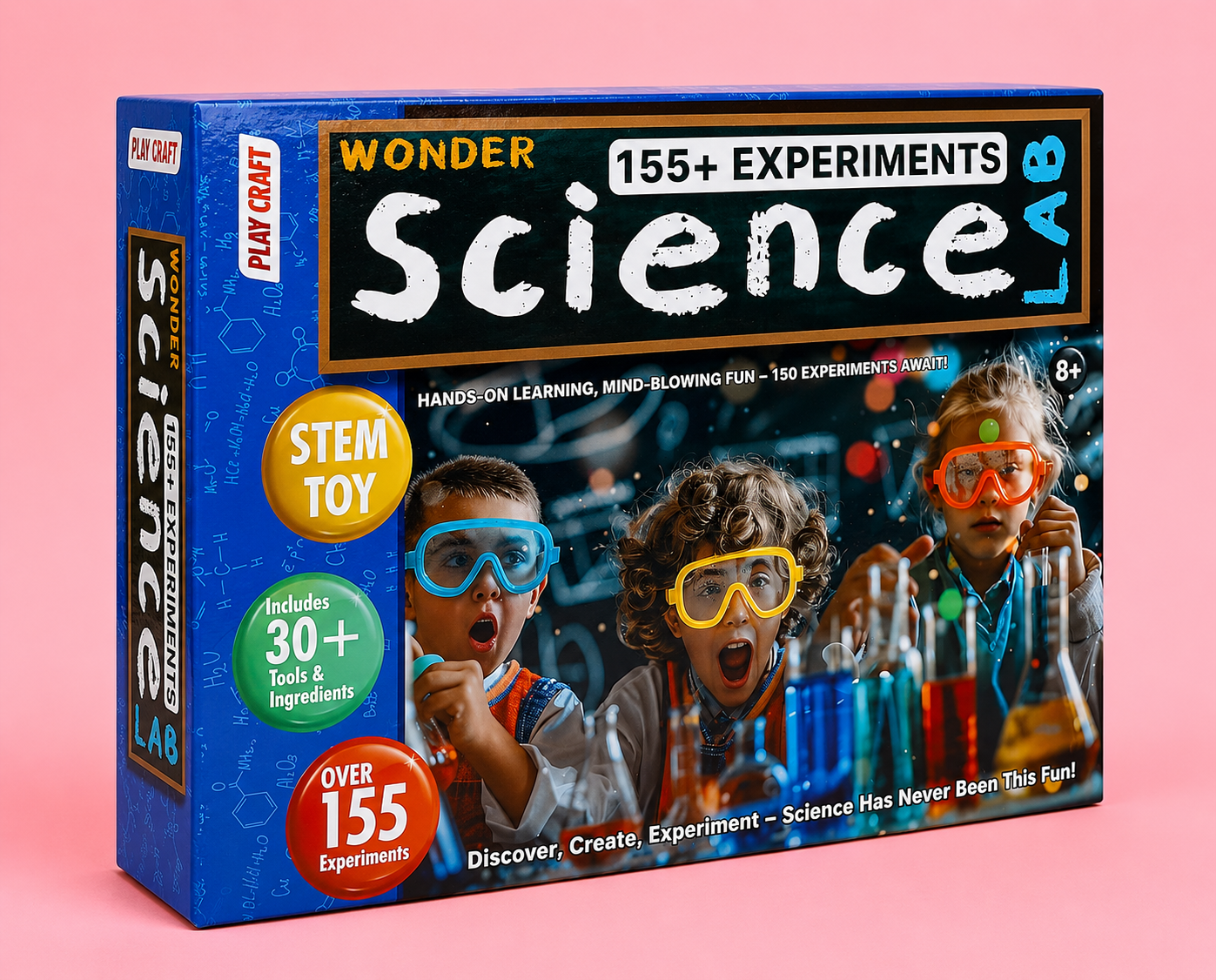 145 Wonder Science Lab STEM Kit for Kids