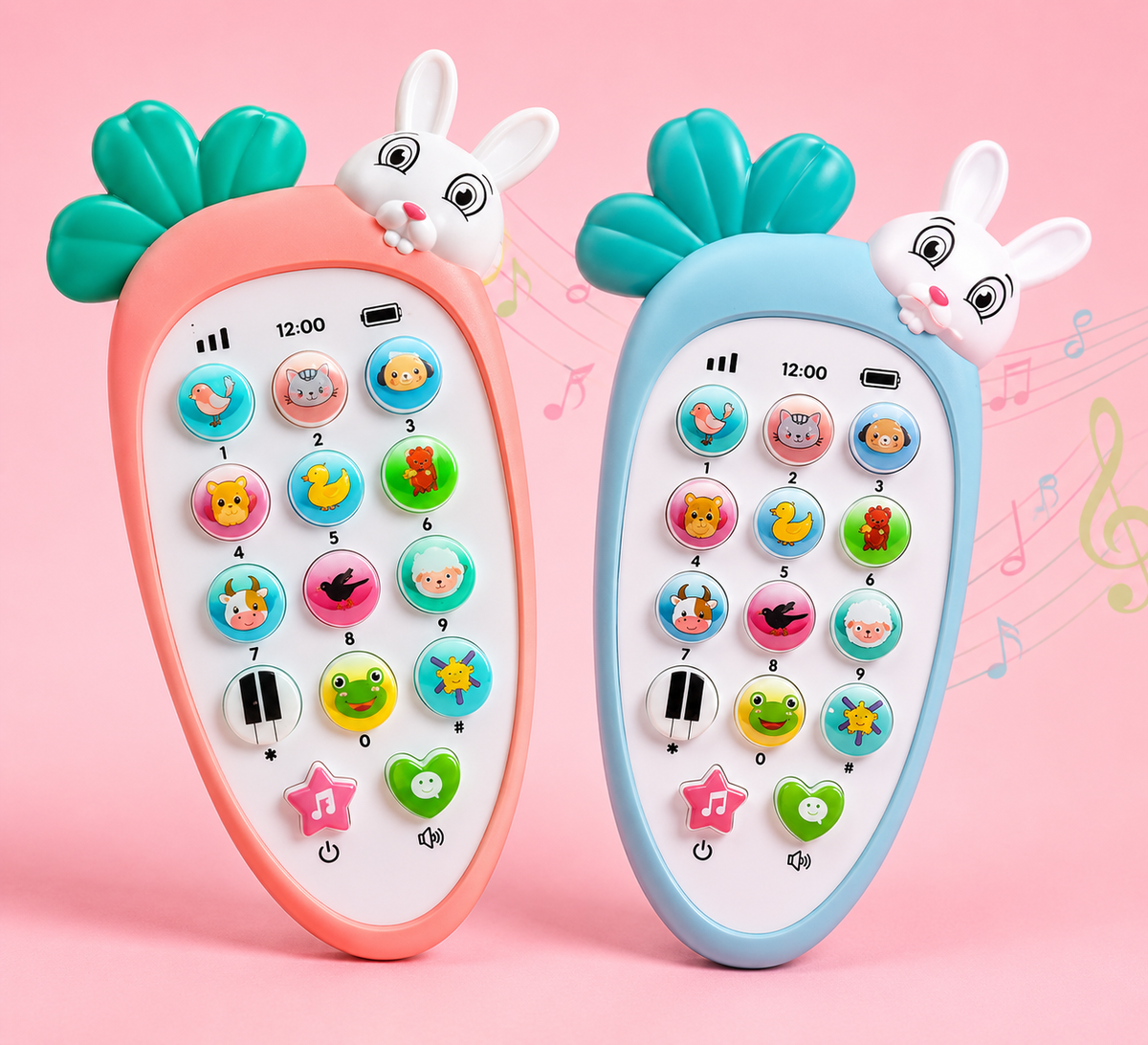 Baby Phone Rabbit Musical Learning Toy