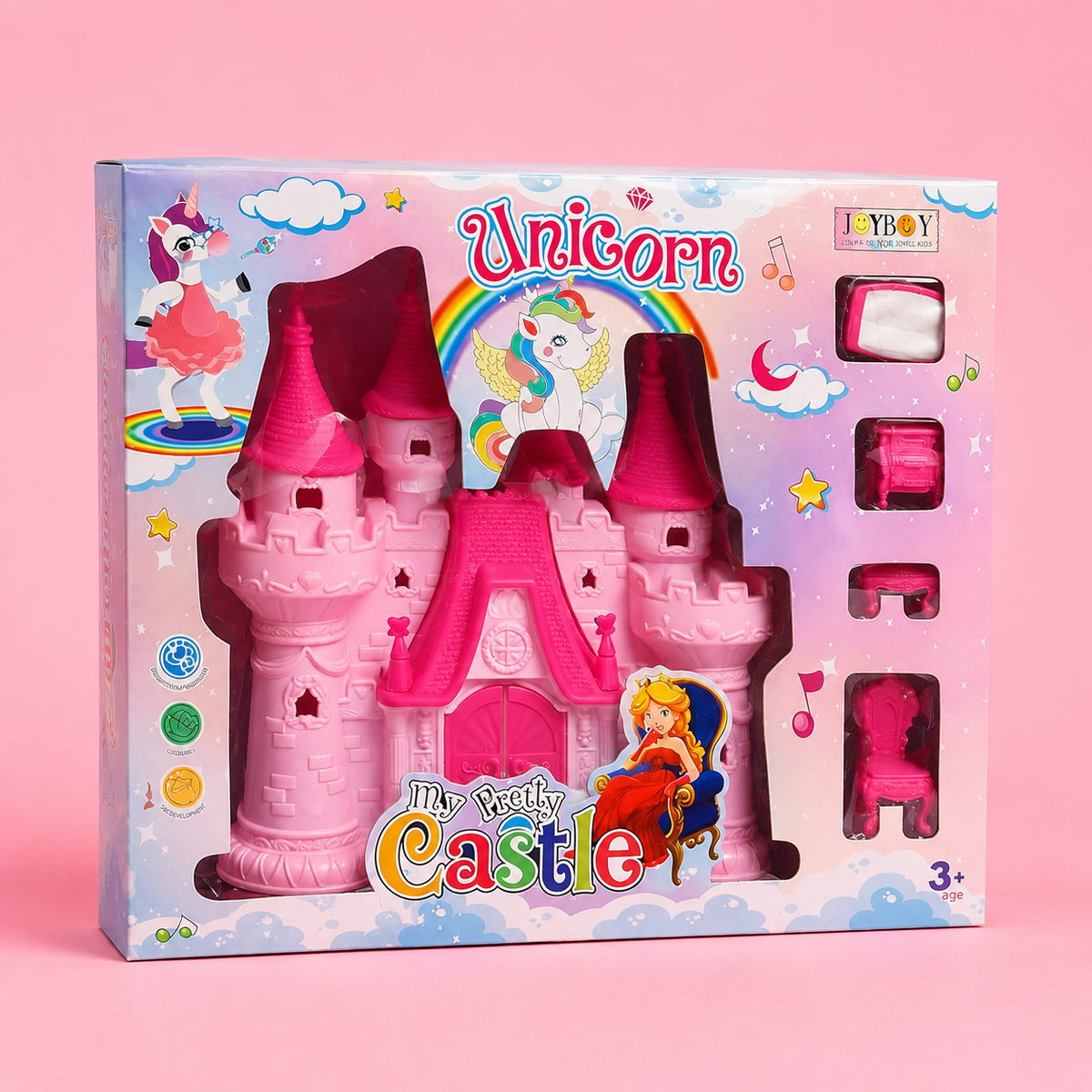 Unicorn My Pretty Castle Play Set for Kids