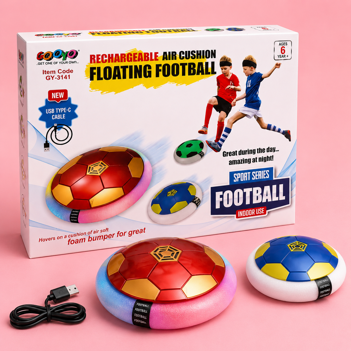 Rechargeable Hover Ball Football