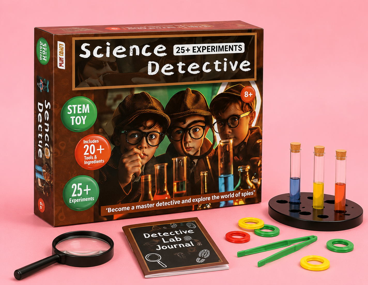 150 Science Detective STEM Kit for Kids