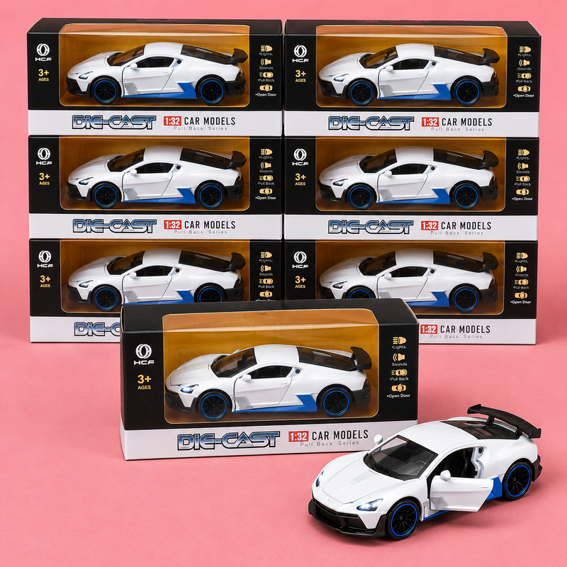 Sports Car Model with Light & Sound