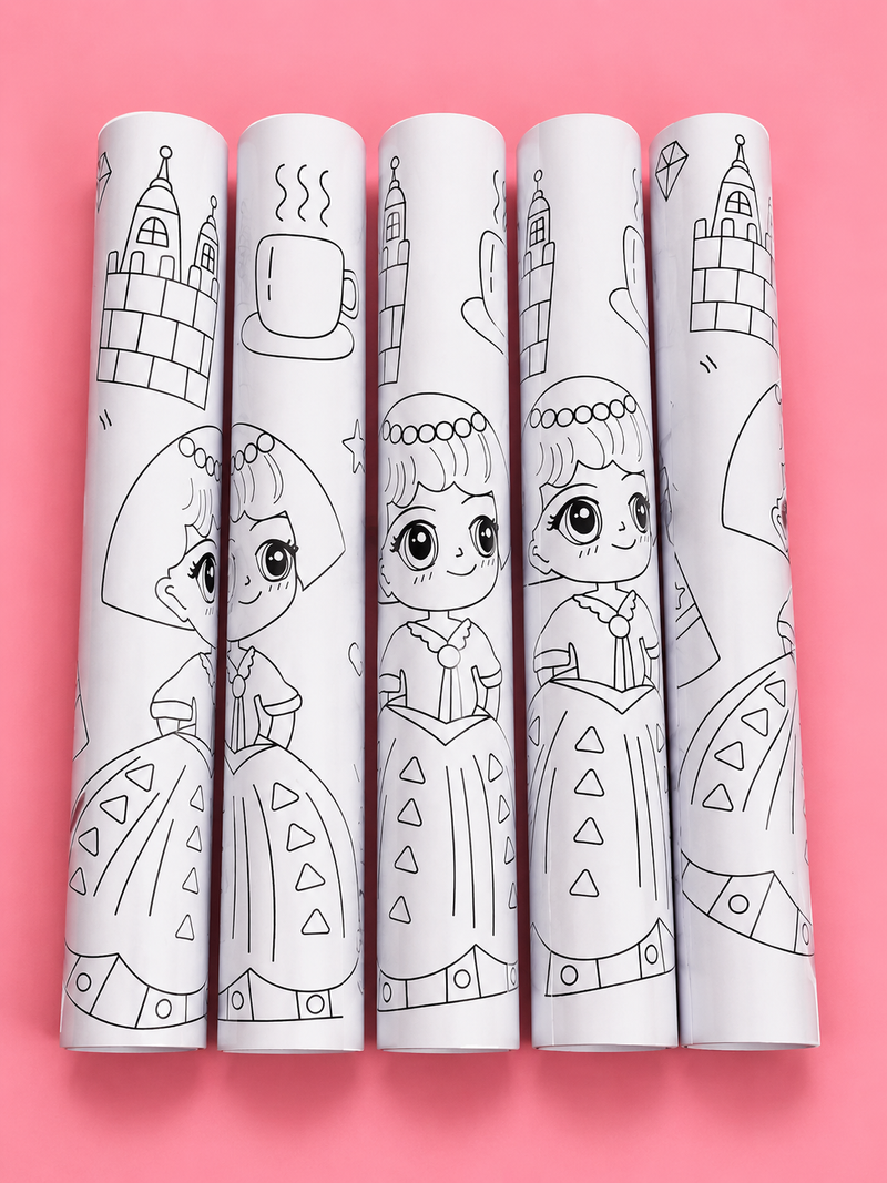 Kids Painting Paper Roll – DIY Coloring & Drawing Activity Roll