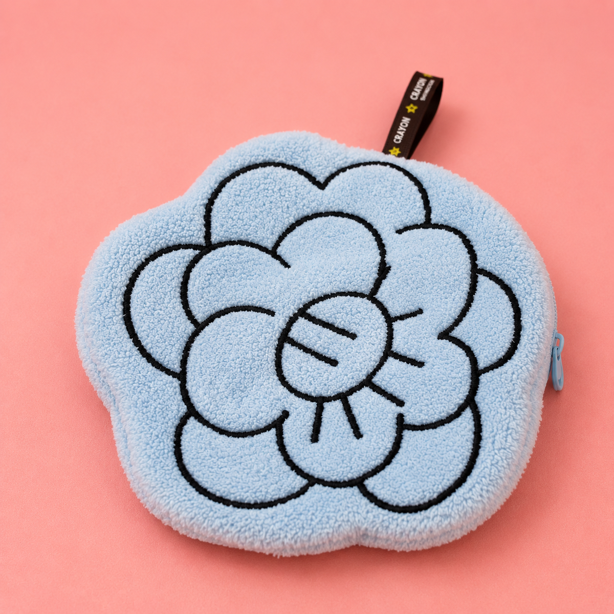 Cute Flower Plush Pouch Bag