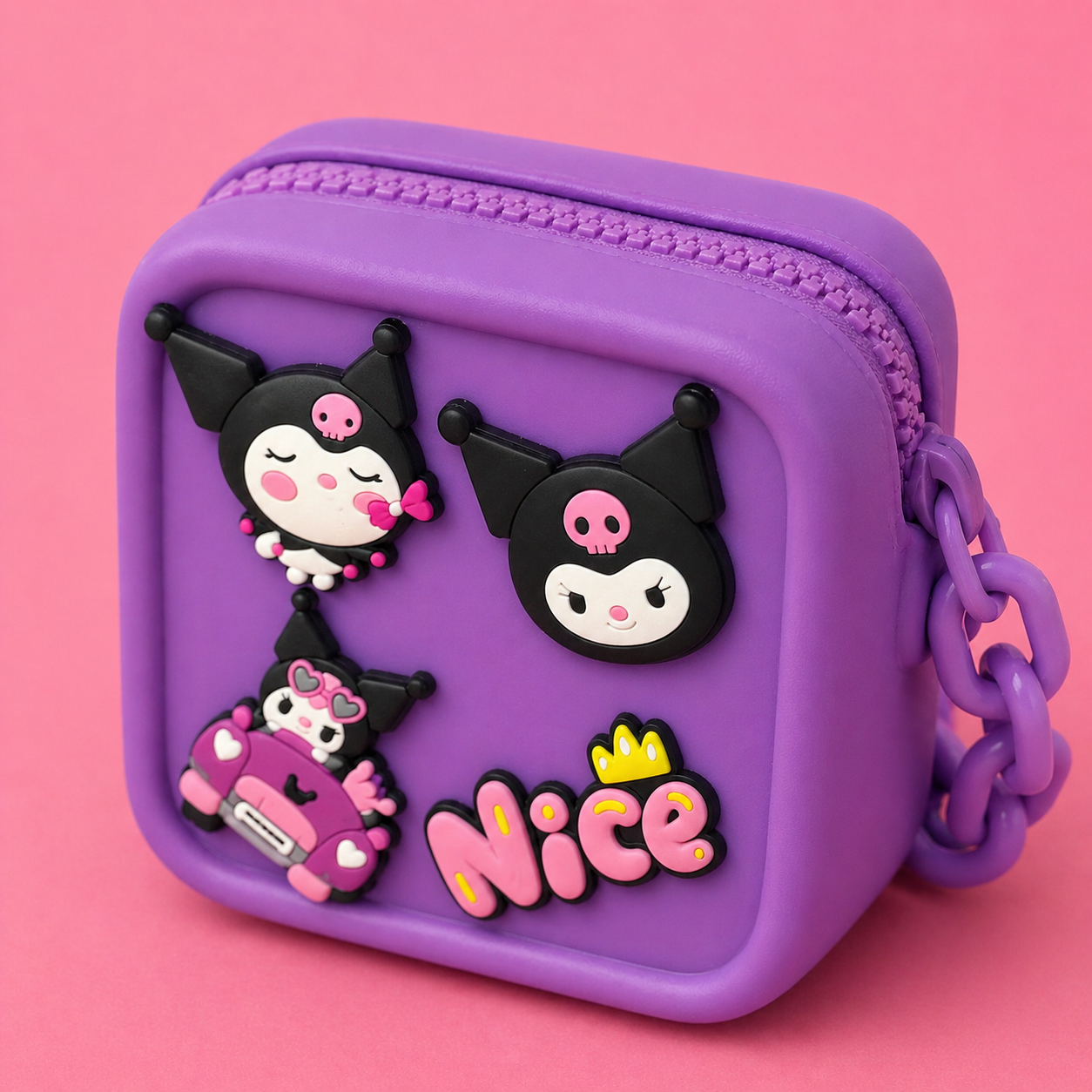 Cute Kuromi Mini Sling Bag