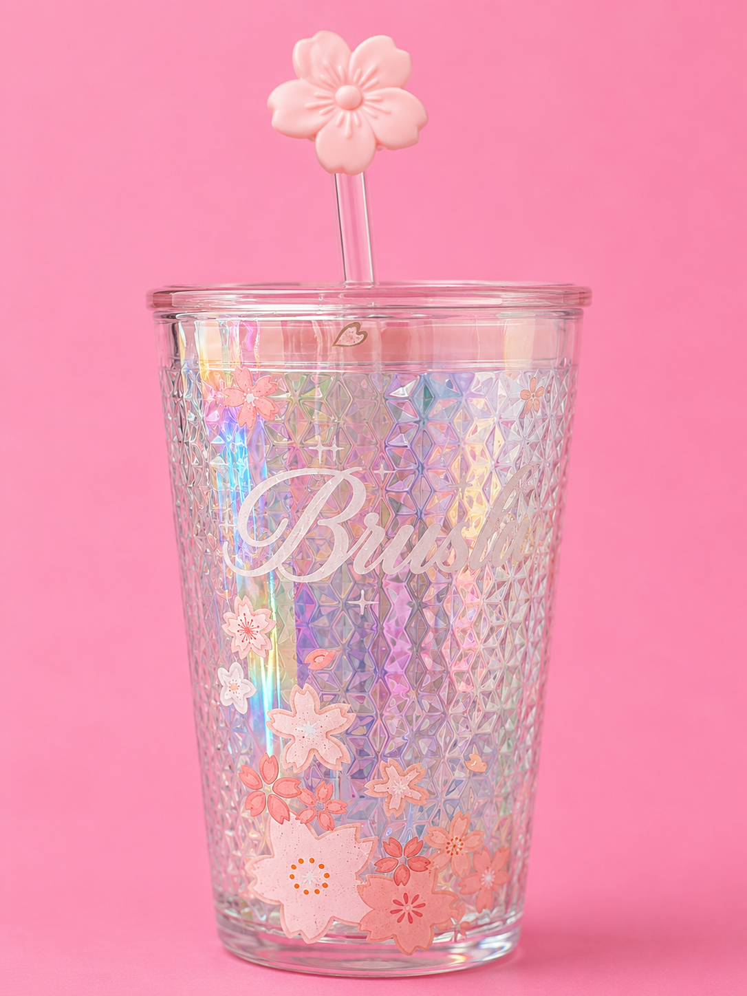 Sakura Crystal Tumbler Cup
