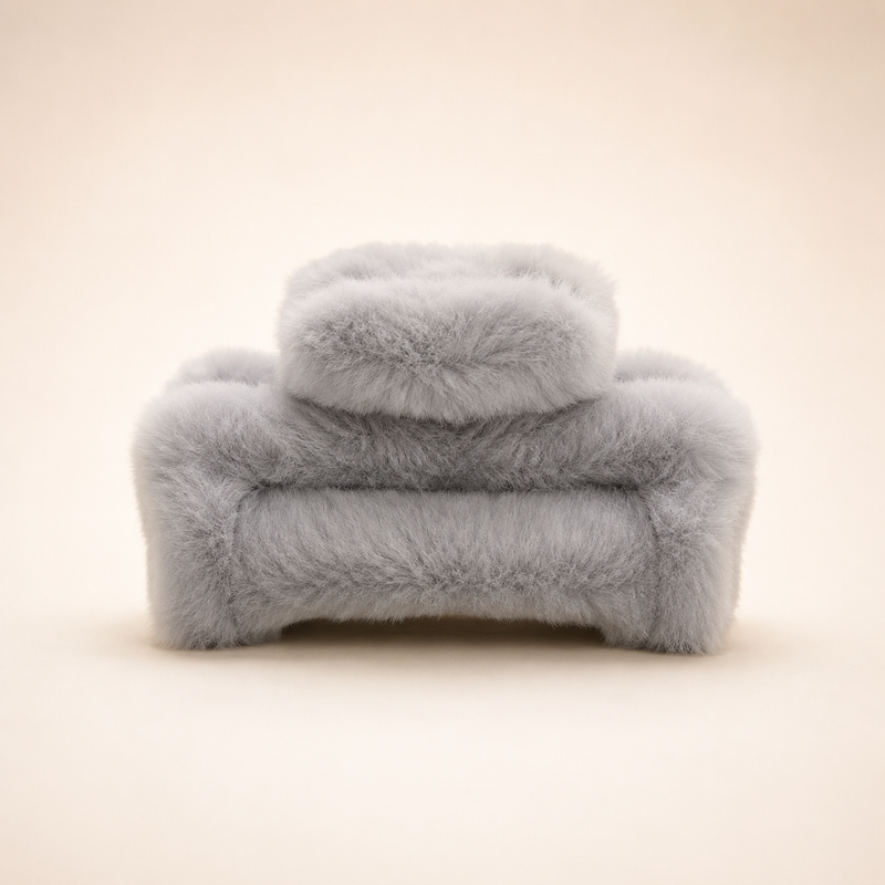 Cloud Sofa Hair Claw Clip