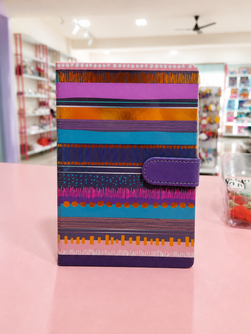 A5 Diary Notebook with Magnetic Clip