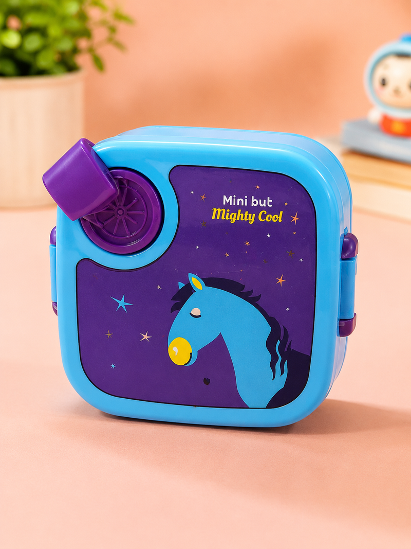 Kids Cartoon Stainless Steel Lunch Box with Handle