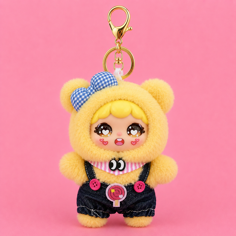 Cute Plush Keychain Collection