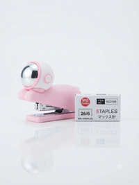 Kawaii Animal & Astronaut Character Mini Stapler with Staples Set