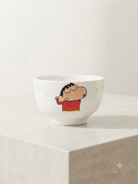 Crayon Shinchan Cute Ceramic Bowl – Anime Breakfast & Snack Bowl