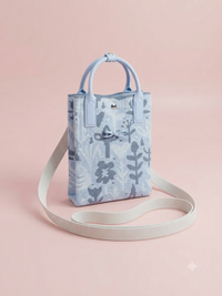 Cute Cat Embroidered Sling Bag – Korean Style Crossbody Bag