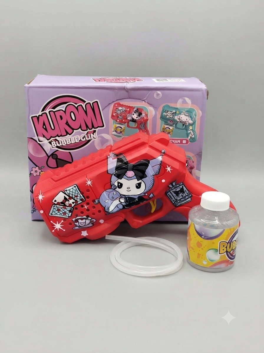 Kuromi Electric Bubble Gun Toy