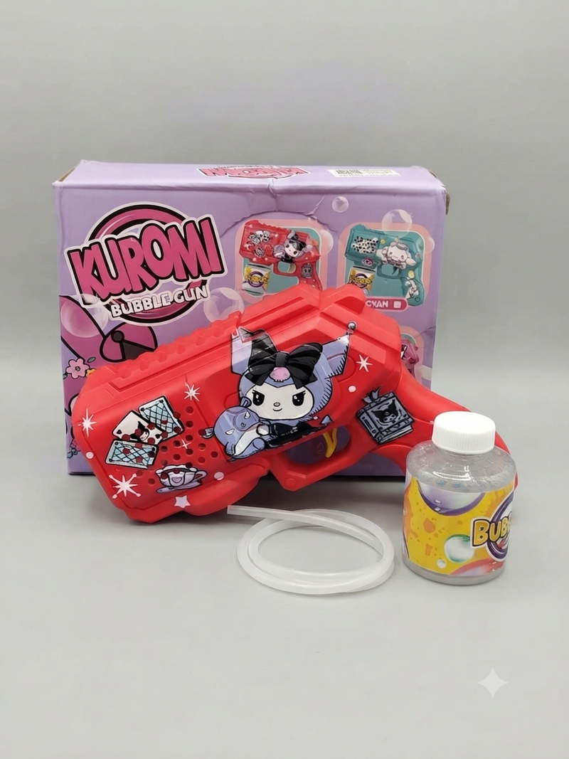Kuromi Electric Bubble Gun Toy