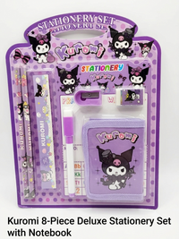 Kuromi Stationery Set
