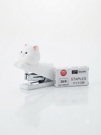 Kawaii Animal & Astronaut Character Mini Stapler with Staples Set