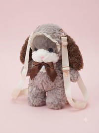 Cute Sheep Plush Backpack for Kids – Soft Kawaii Lamb Bag