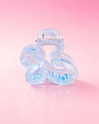 Transparent Flower Hair Claw Clip