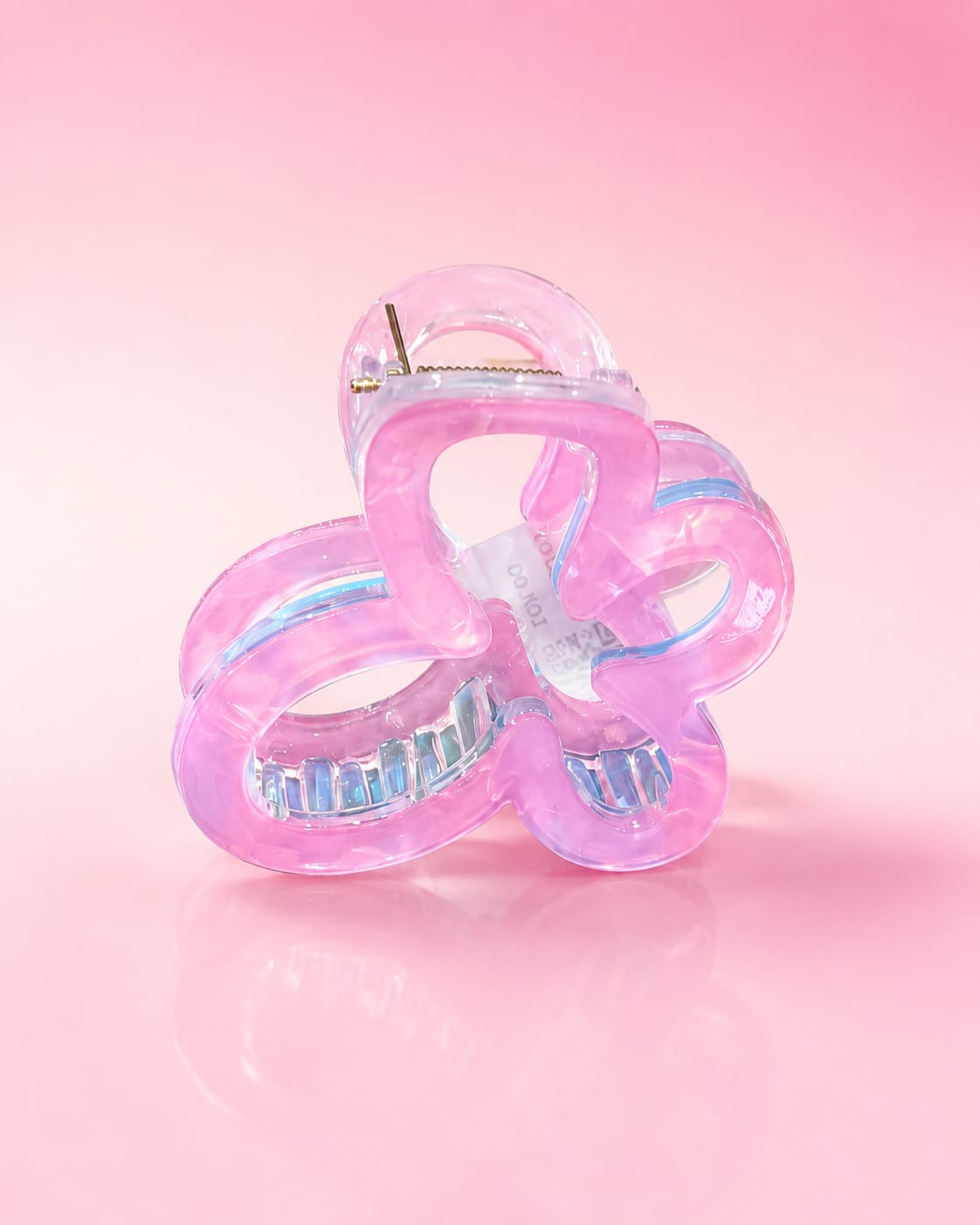 Transparent Flower Hair Claw Clip