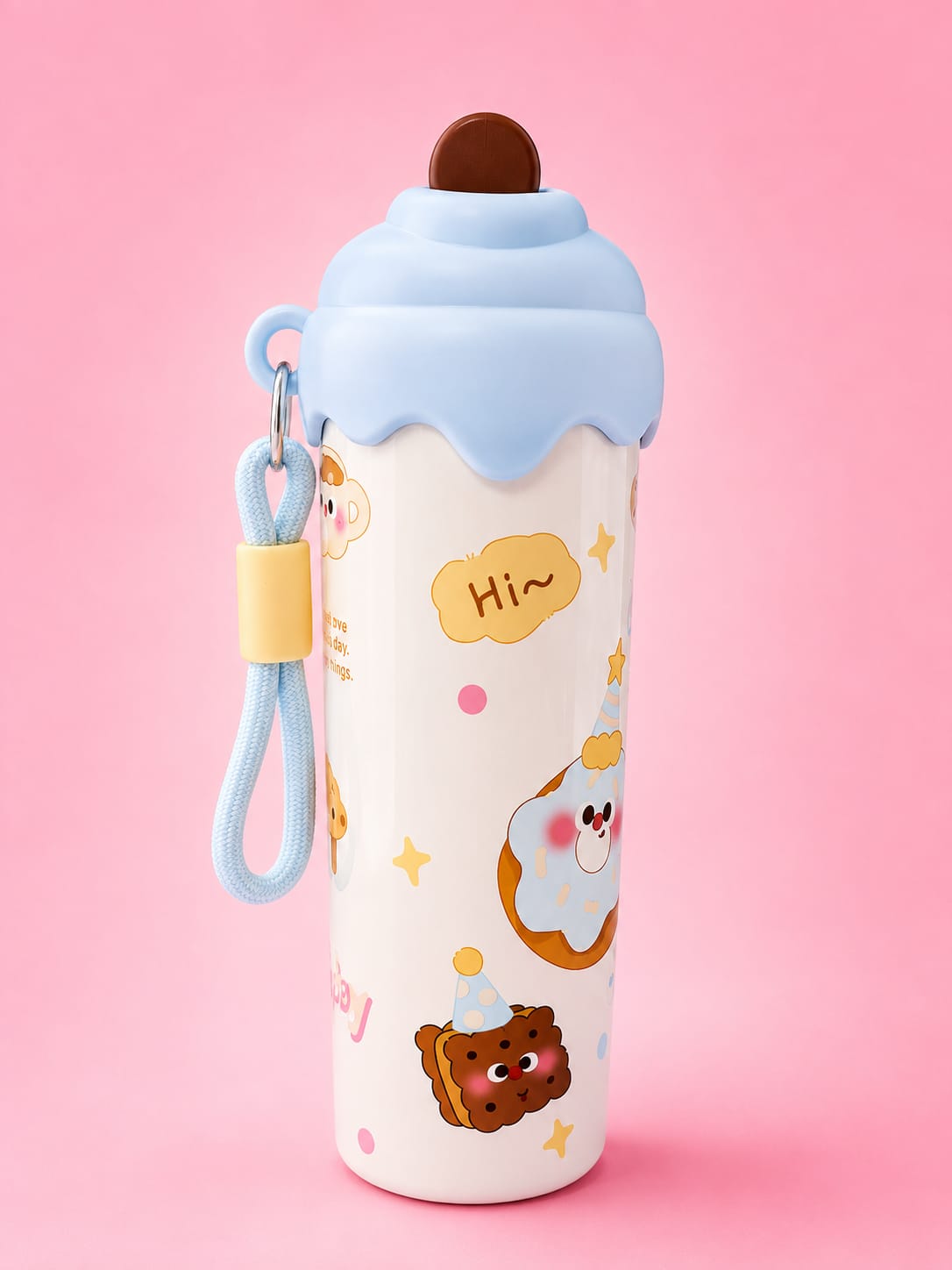 Korean Style Cute Water Bottle with Sipper