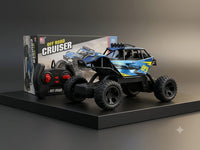Scale Remote Control Off-Road Crawler (Blue 