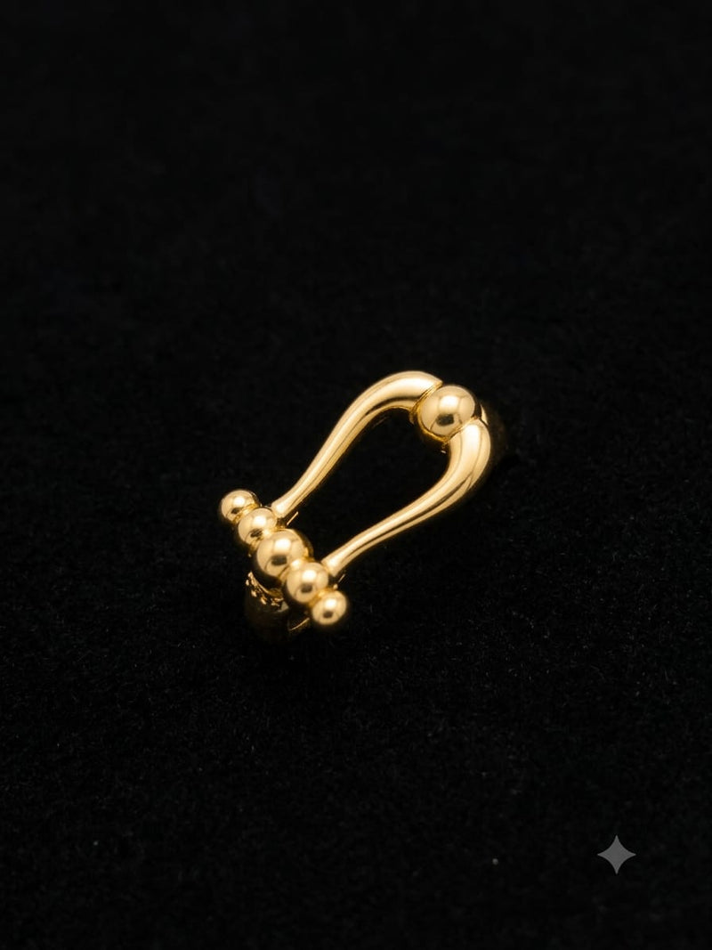 Minimalist Abstract Interlocking Ring