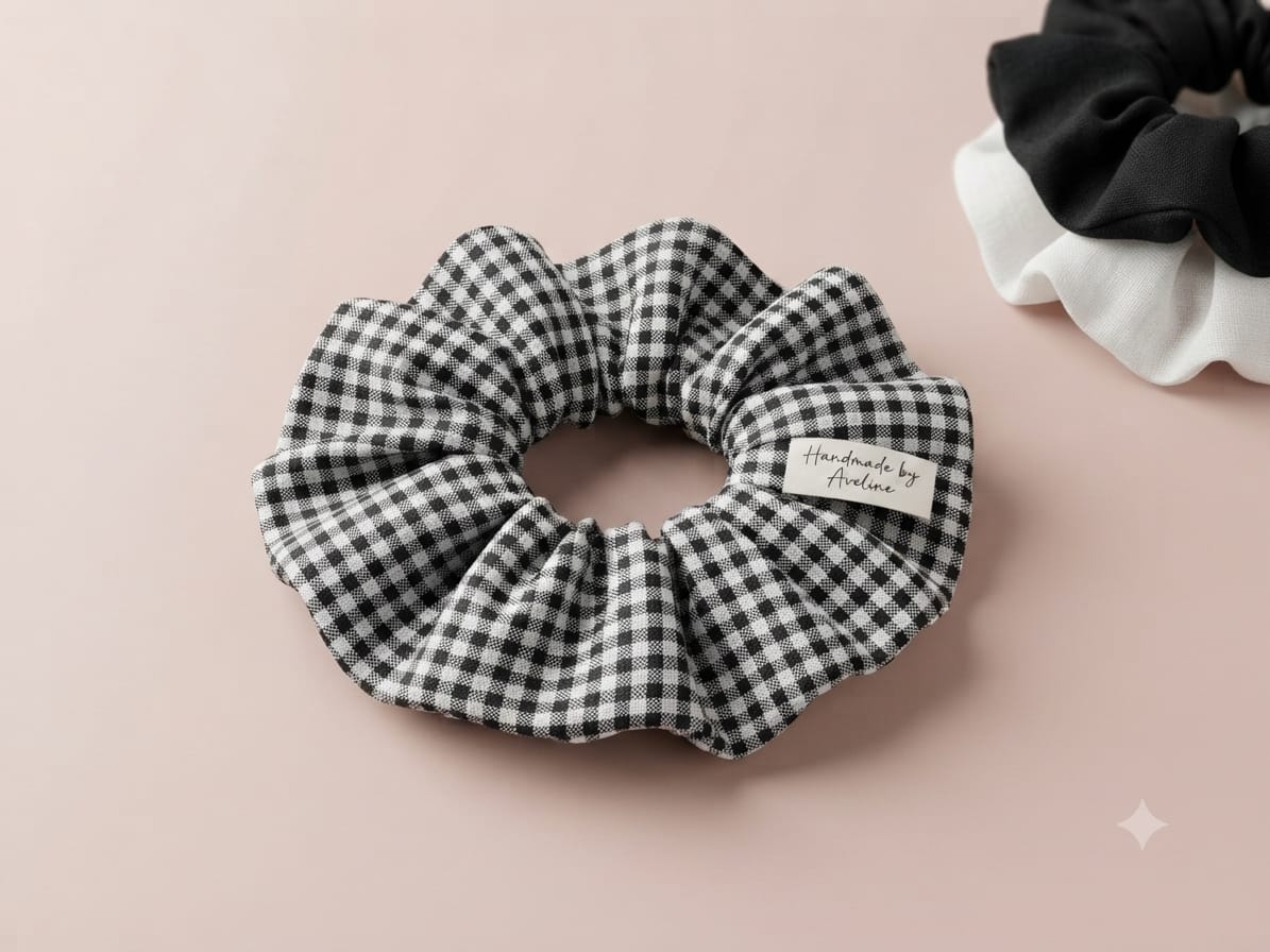 Soft Fabric Hair Scrunchie