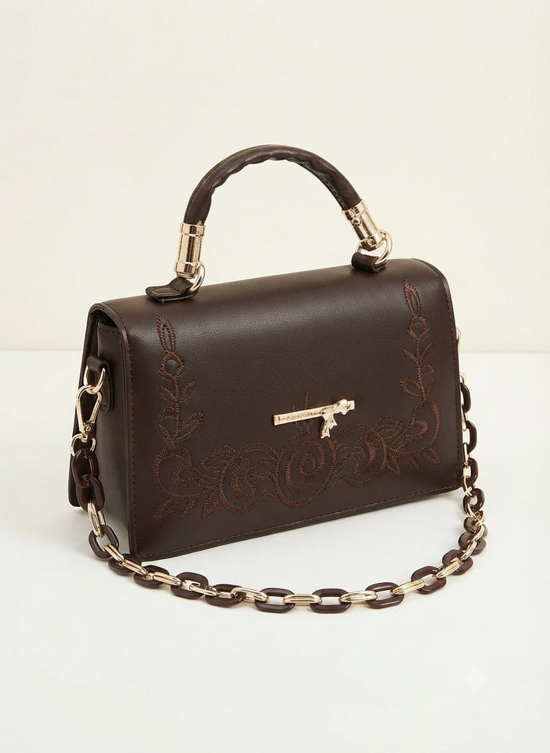 Celeste Chic Structured Crossbody & Satchel Bag