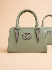 Sage Duo-G Structured Top Handle Bag