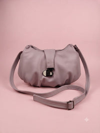 Elegance Luxe Soft Gathered Crossbody Bag