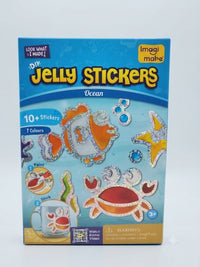 Imagi Make DIY Jelly Stickers - Ocean Theme | Kids Creative Craft & Paint Activity Kit