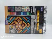 Imagi Make Mystery Mosaic Patterns – 30-Design Activity Book with 20 Pens