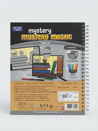 Imagi Make Mystery Mosaic Patterns – 30-Design Activity Book with 20 Pens