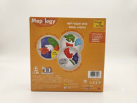 Mapology India | State Shaped Map Puzzle with Union Territories