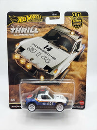 Hot Wheels Premium Car Culture – Thrill Climbers Porsche 914 | 1:64 Scale Die-Cast Rally Car (2/5) with Real Riders