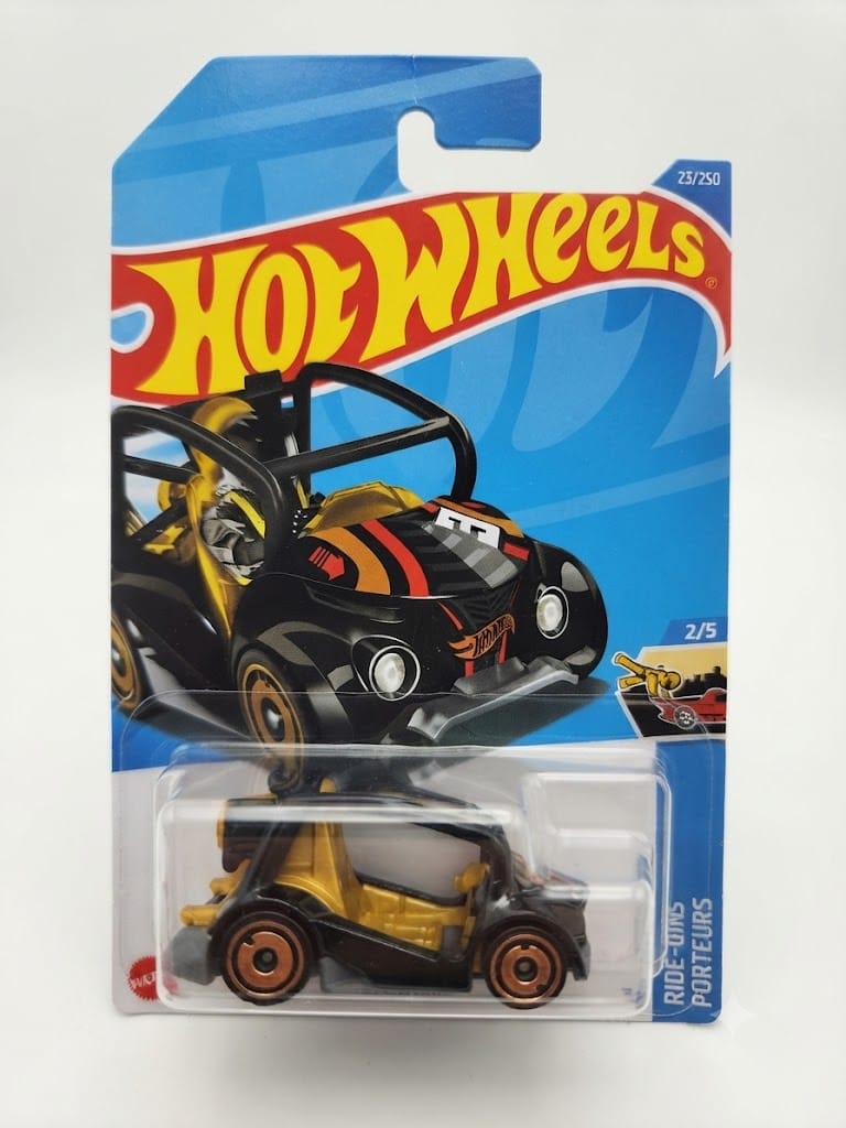 Hot Wheels Ride-Ons – Mad Propz | 1:64 Scale Die-Cast Toy Car (2/5) with Action Figure Driver