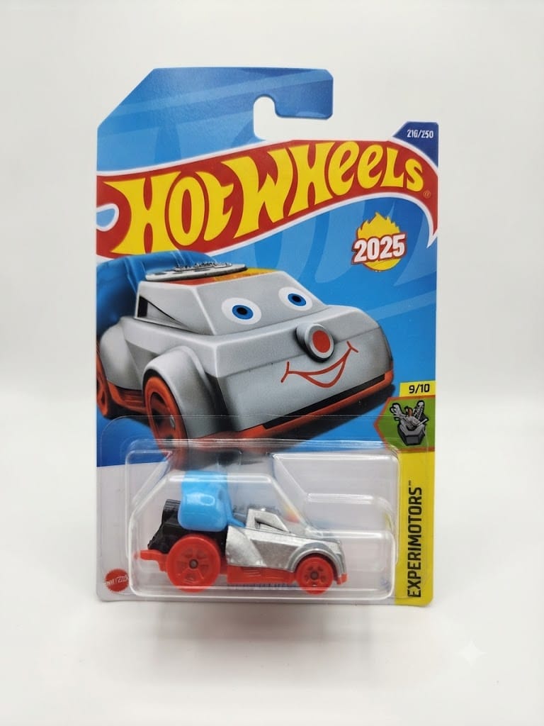 Hot Wheels Experimotors – Pencil Pusher | 1:64 Scale Die-Cast Toy Car with Functioning Sharpener (216/250, 9/10)