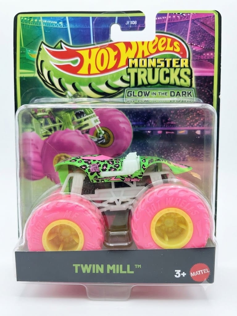 Hot Wheels Monster Trucks Glow in the Dark – Twin Mill