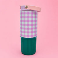 Pastel Checkered Tumbler