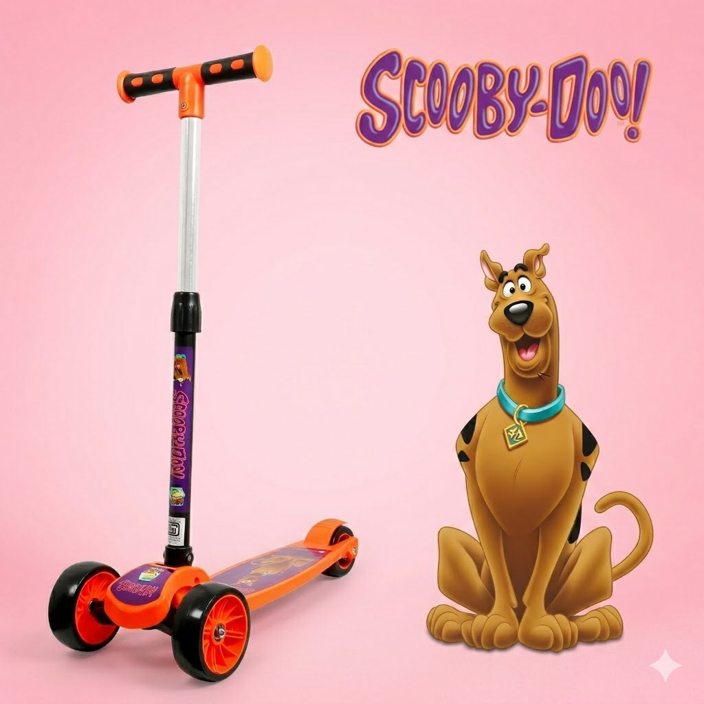 Panda Brand Super Scooty for Kids – 3 Wheel Character Scooter